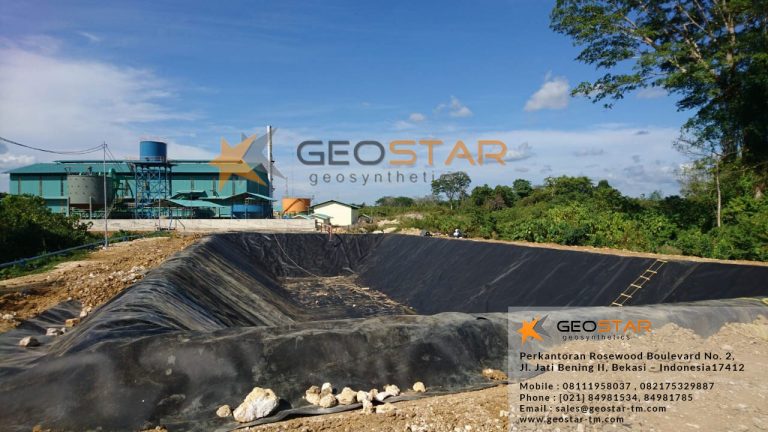 Geomembrane limbah